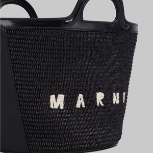 Marni Smal Tropicana Straw Bag ..